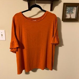 LULAROE Dahl Crop Top EUC